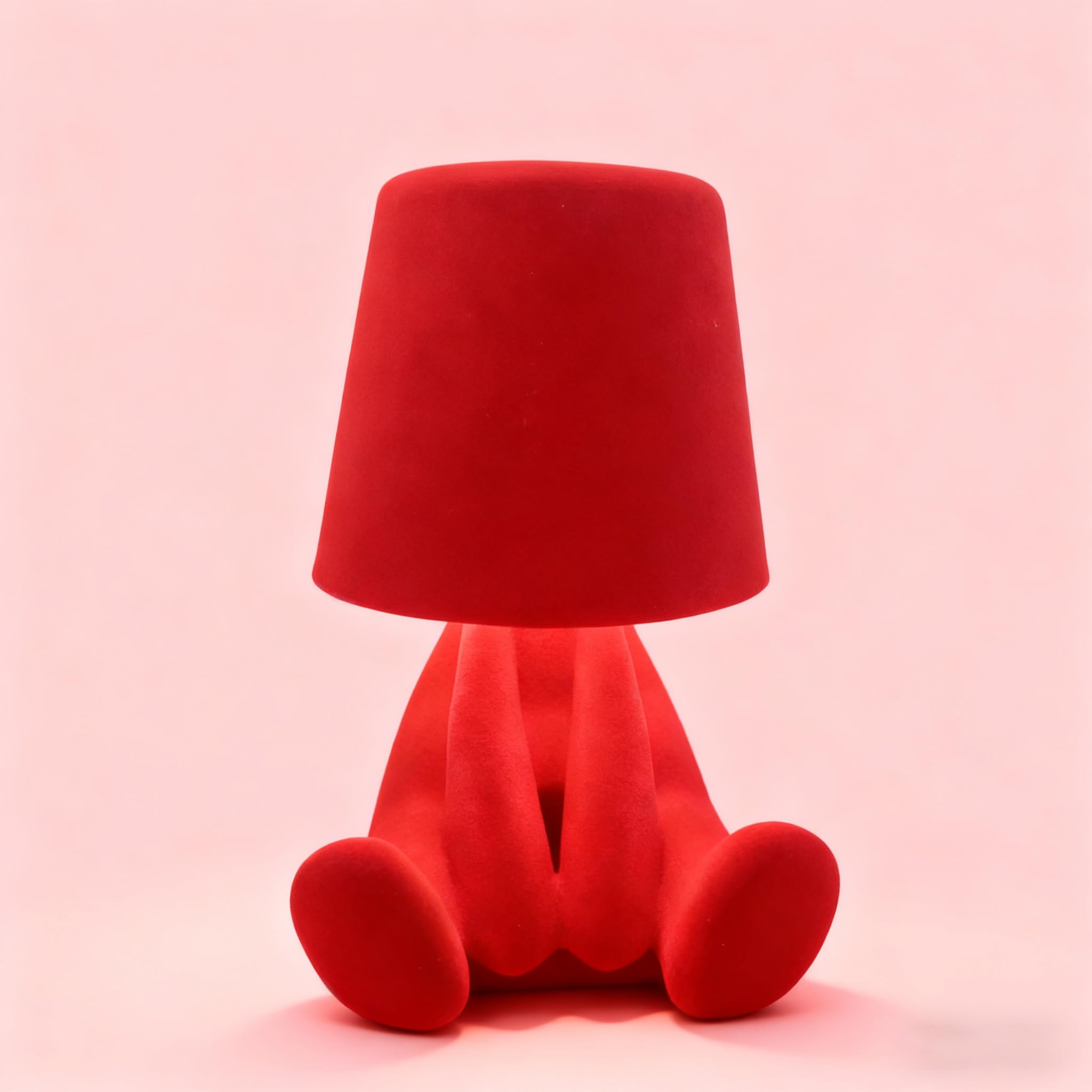 Maimeili Wireless LED Creative Table Lamp Rechargeable Battery Operated Portable Light Dimming Cute Model Design for Restaurant Bedroom Patio Studio Item for Christmas Birthday Easter