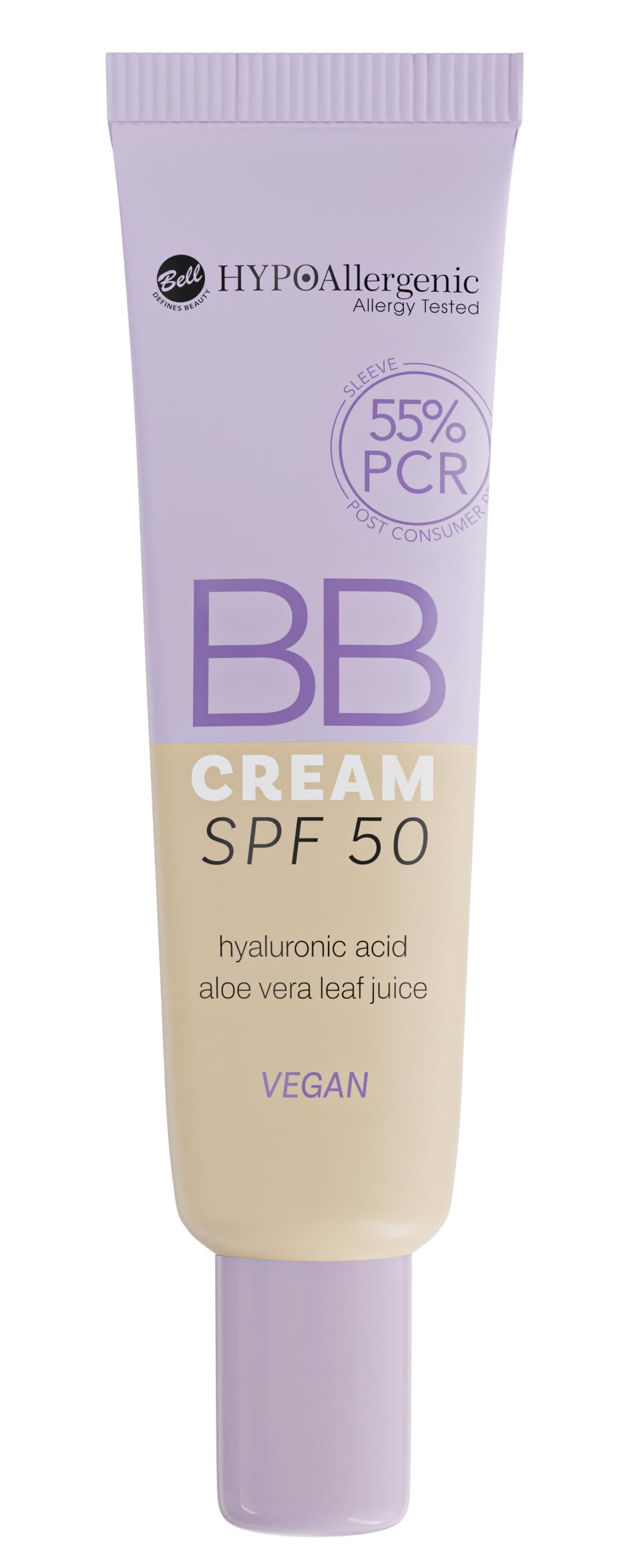 Bell Hypoallergenic BB Cream Hipoalergénica SPF 50 Color 01 Nude