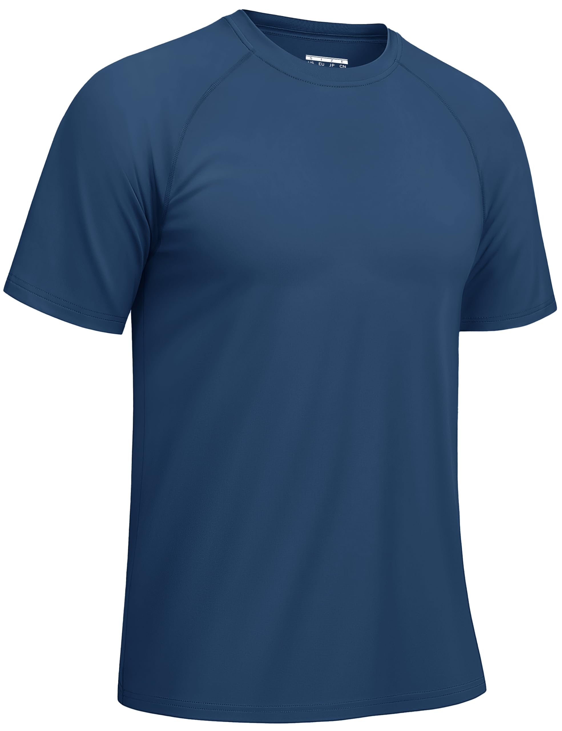 TACVASEN Men's Rashguard Shirts Short Sleeve UPF 50+ Sun Protection SPF T-Shirt Quick Dry Fishing Swim Athletic Tops