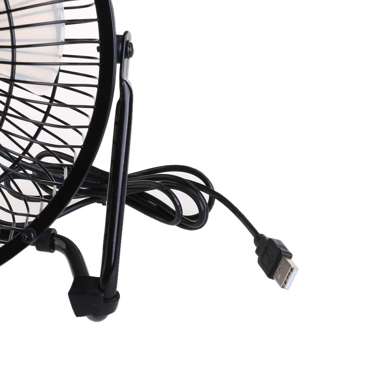 COHEALI Fiesta Verano Mini Ventilador Eléctrico de Metal USB 8 Pulgadas