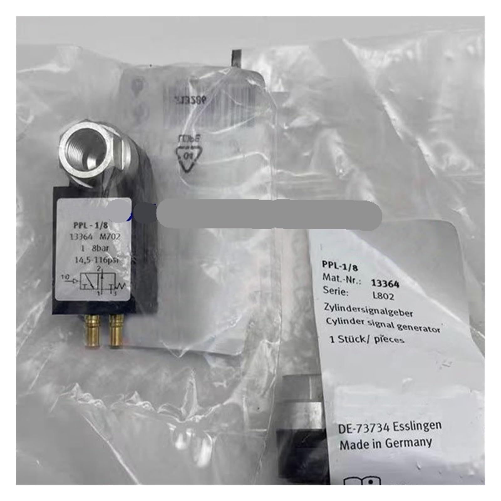 Générateur de signal de cylindre PPL-1/8 13364 actionneur pneumatique de précision