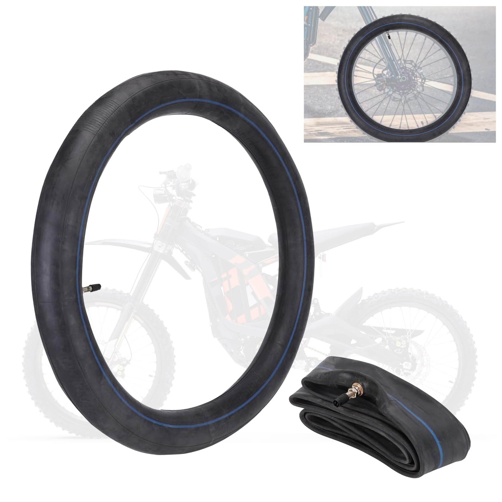 Sponsored Ad - 70/100-19,80/100-19 (2.75/3.00-19)19" Electric Dirt Bike Inner Tube,1Pcs Front Rear Tire for E-Bike Surron Light Bee Ultra Bee/E Ride Pro SS 2.0 2.5 3.0/Talaria Sting MX3 MX4 MX5