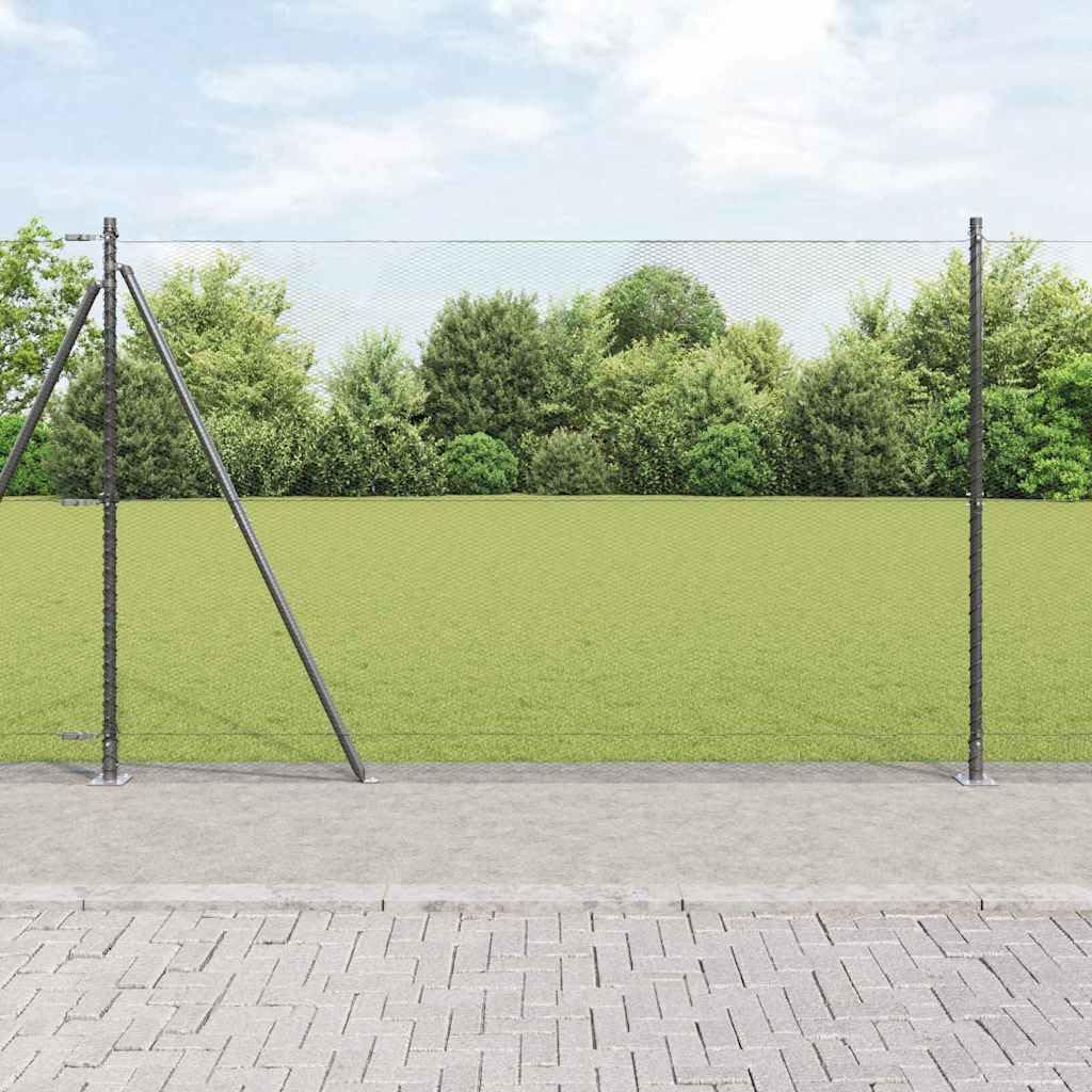 Clôture en fil soudé rigide et durable en acier PVC pour jardin