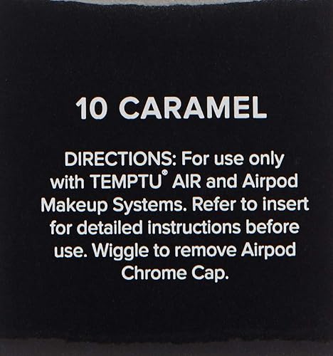 Vista 70 de TEMPTU Airpod de base de aerógrafo de lona perfecta: maquillaje antienvejecimiento de larga duración, cobertura construible semi-mate, acabado Buff