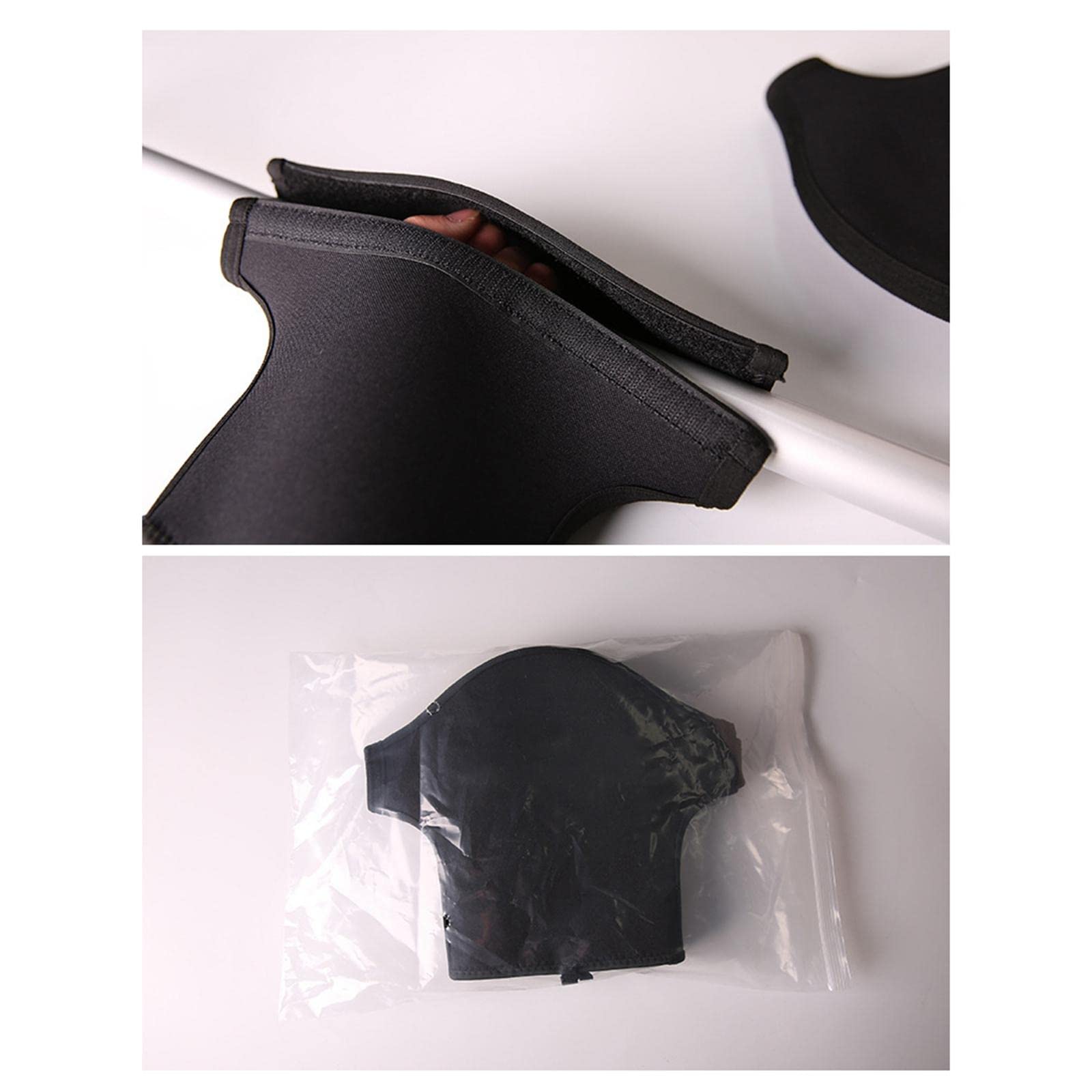 2 manoplas de neopreno para remo de kayak, guantes para rafting y turismo