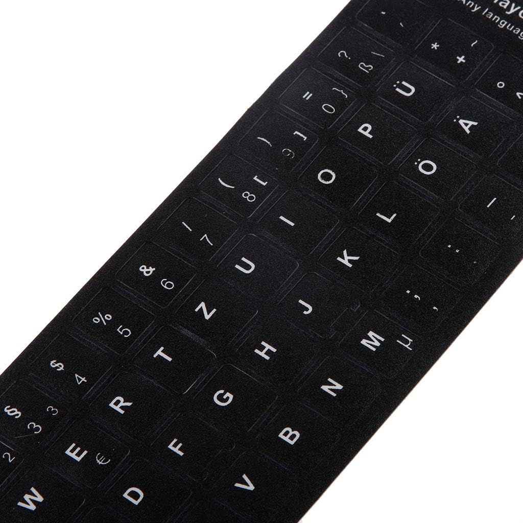 German Letters Keyboard Cover Sticker Protector for 10-17" Laptop Notebook-image-27