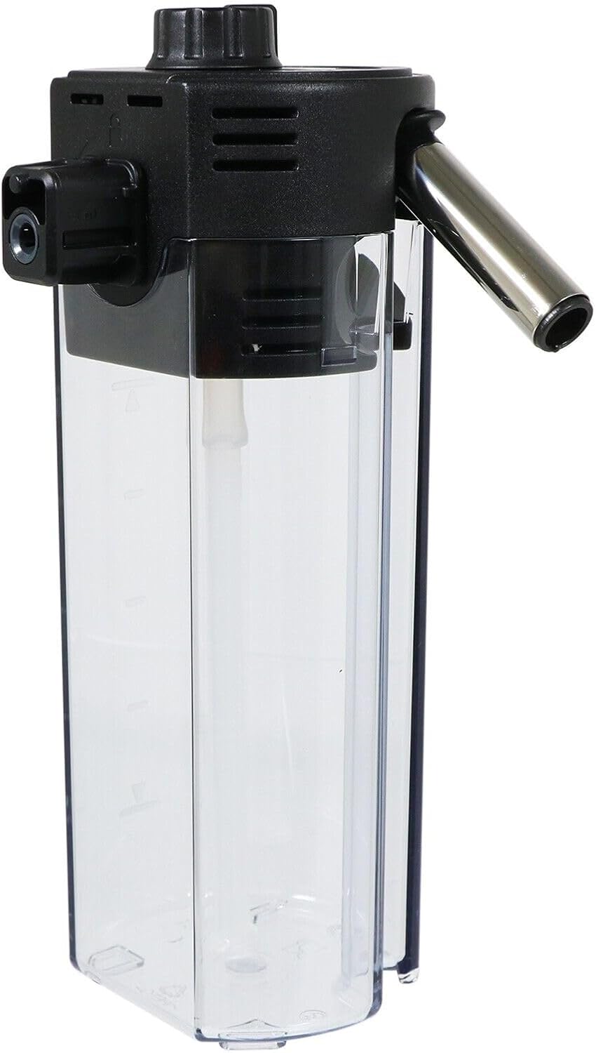 SPARES2GO Milk Container Compatible with DeLonghi, fits Nespresso ECAM610.55.SB EN750.MB Coffee Machine (0.5L) SPARES2GO Milk Container Compatible with DeLonghi, fits Nespresso ECAM610.55.SB EN750.MB Coffee Machine (0.5L)