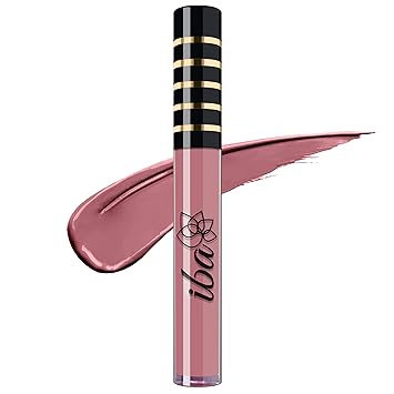 Iba Maxx Matte Liquid Lipstick ? Beautiful Mauve, 2.6 ml l Transfer Proof l Highly Pigmented | Non Drying | Vegan & Cruelty Free