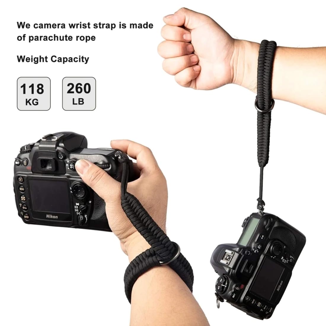 Cinghia Macchina Da Polso Per Fotografica A Sgancio Rapid