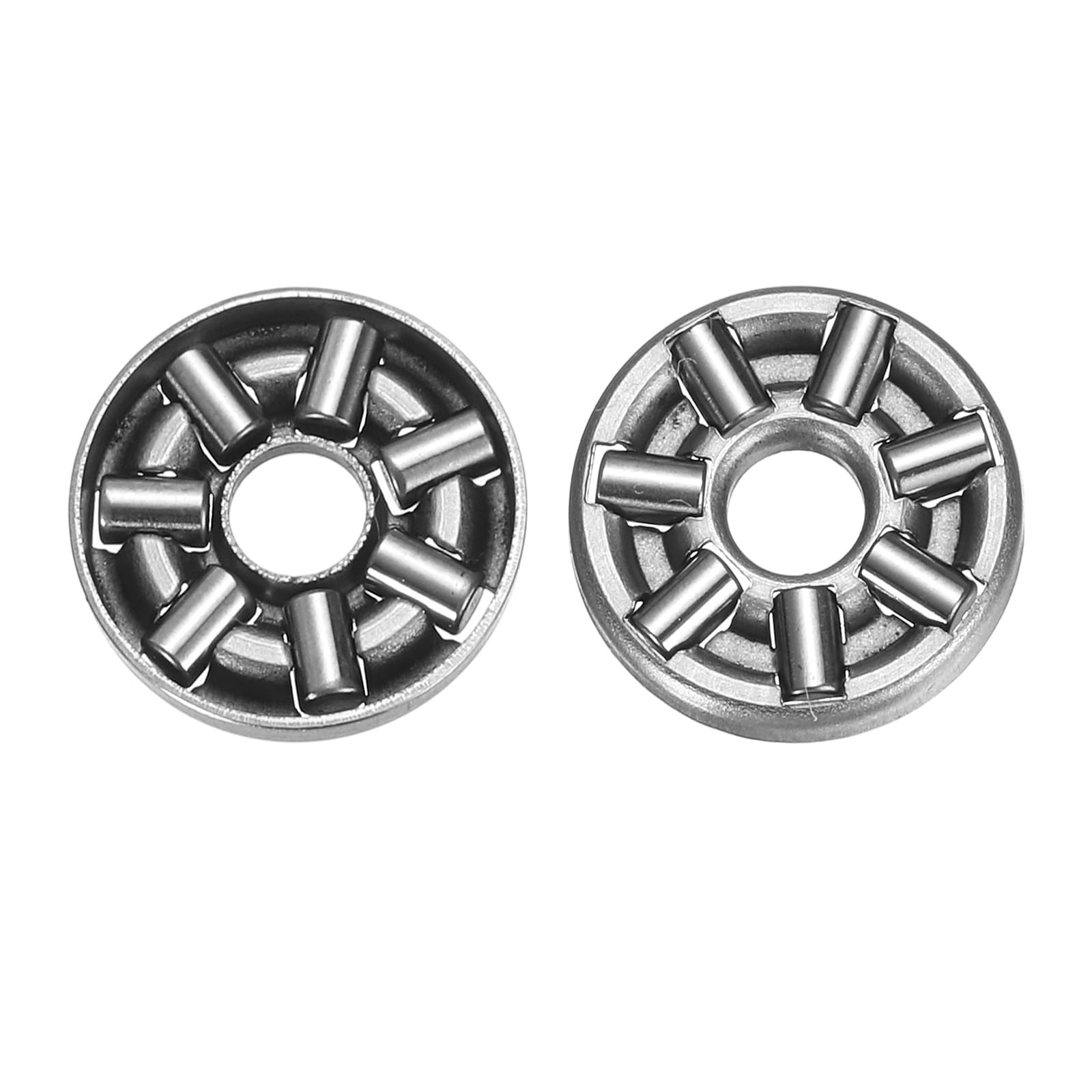 QUARKZMAN Roulements à Aiguilles Poussée Axk0414+2As avec Rondelles Roulement, Diamètre d'Alésage 4mm, OD 14mm, Épaisseur Totale 4mm pour Tondeuse à Gazon Et Direction Assistée Camion