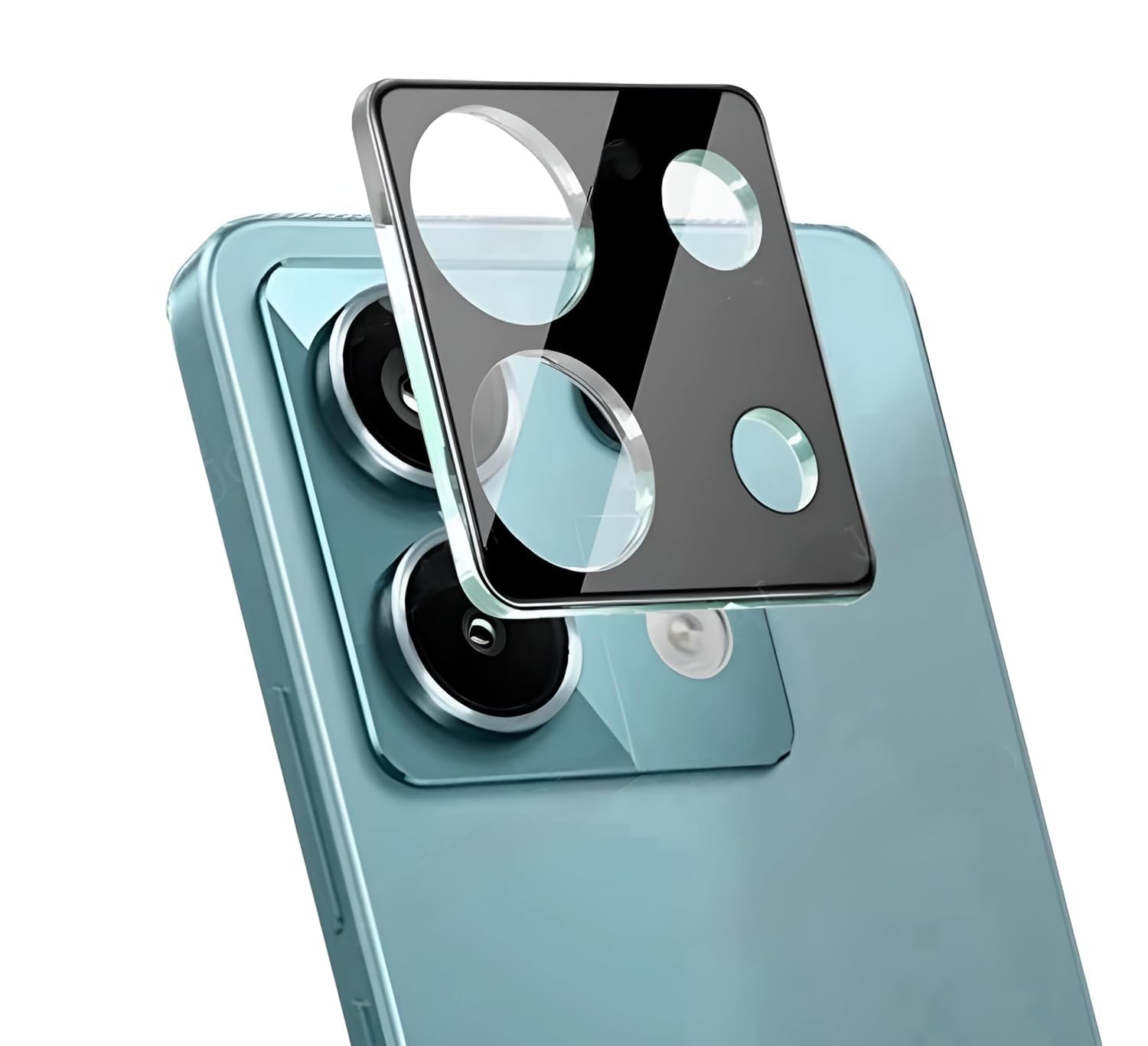 Camera Lens Protector Redmi Note 13 Pro - 9H Tempered Glass, Scratch-Resistant Camera Glass Protector (Note-13-Pro-3D-Black (B0CY56VLK2) Amazon Price History, Amazon Price Tracker