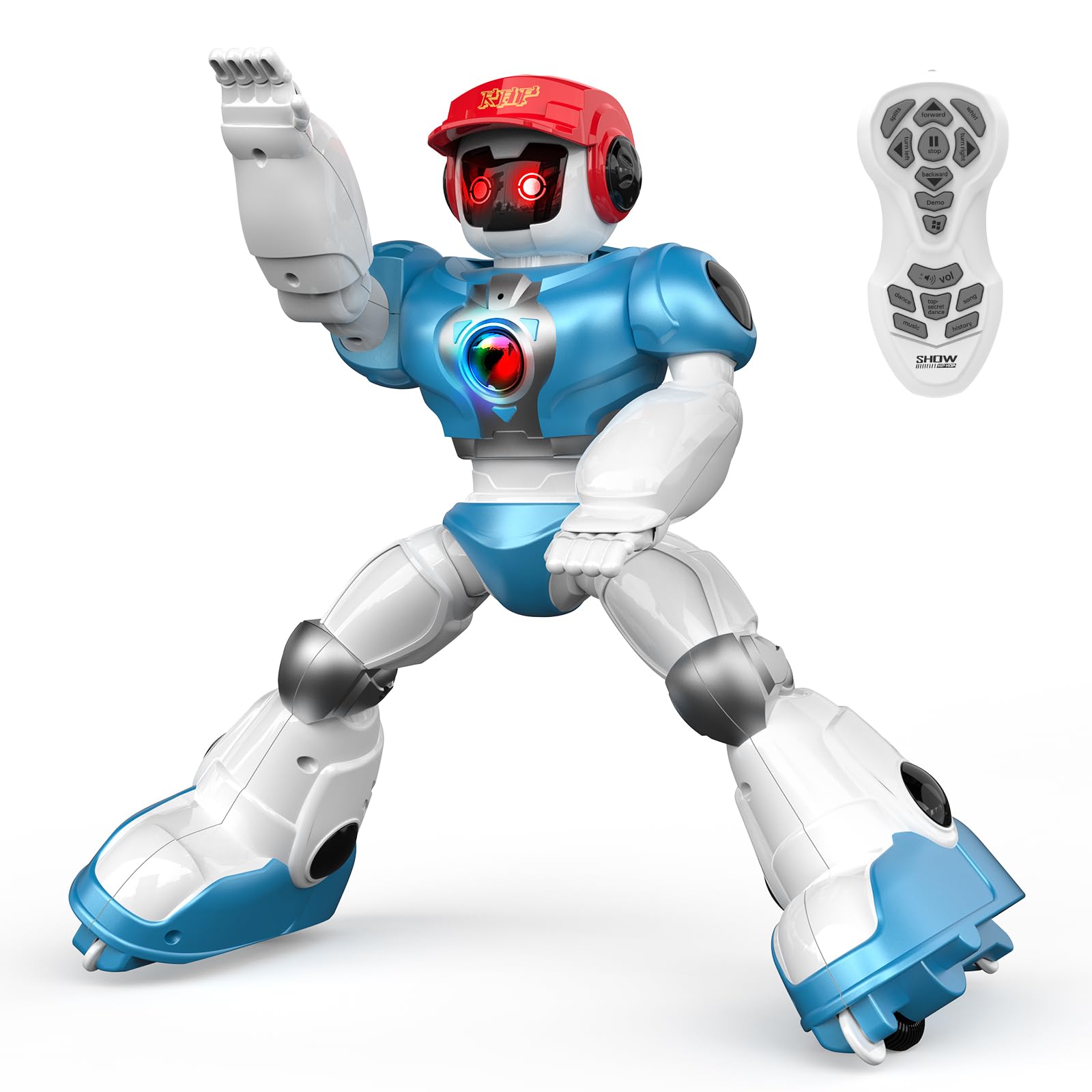 Amazon | DEERC ラジコン 電動ロボット ロボット おもちゃ リモコン 