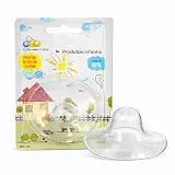 Protetor de Seios Para Amamentação de Silicone Anatômico Livre de BPA