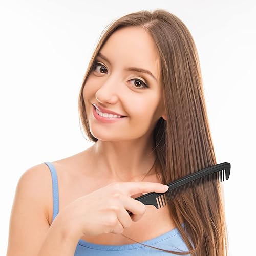 Miniatura 4 de Paquete de 50 peines envueltos individualmente, peines ensanchados a granel envueltos individualmente, peines a granel para personas sin hogar