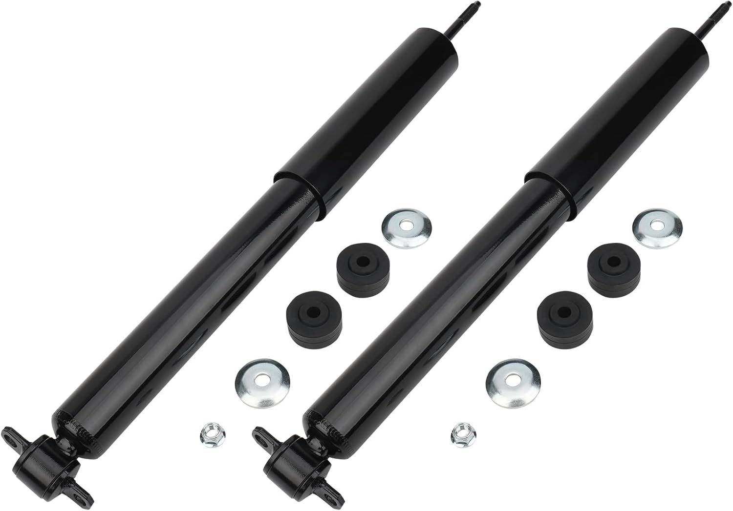 DRIVESTAR Front Rear Shock Absorbers 1997 1998 1999 2000 2001 2002 2003 2004 2005 2006 for Jeep Wrangler 4 Complete Shock Absorber Assembly Replace 4344403 432196