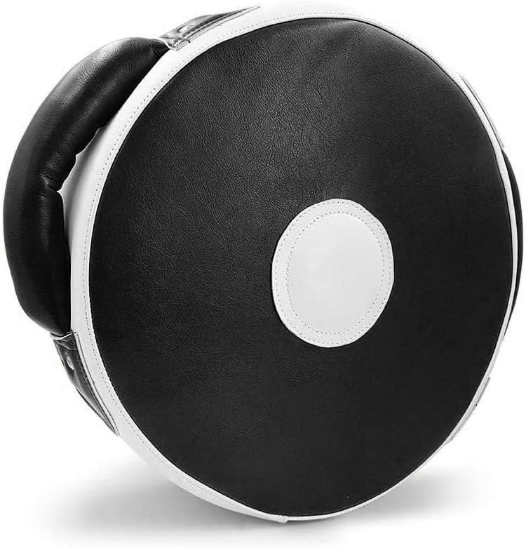 Aoneky Pro 14" Leather Punch Shield - Focus Mitt for Boxing, MMA & Kickboxing Training | Ultra-Lightweight Strike Pad with Shock-Absorbing Padding for Trainers & Partners