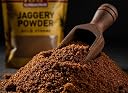 KHF Kumbakonam Heritage Foods Raw Jaggery Powder (1 KG) - 100% Natural Gud Powder, No Added Sugar or Chemicals - Rich in Potassium (992mg) & Iron - Healthy Sugar Substitute for Tea, Coffee & Baking gallery image