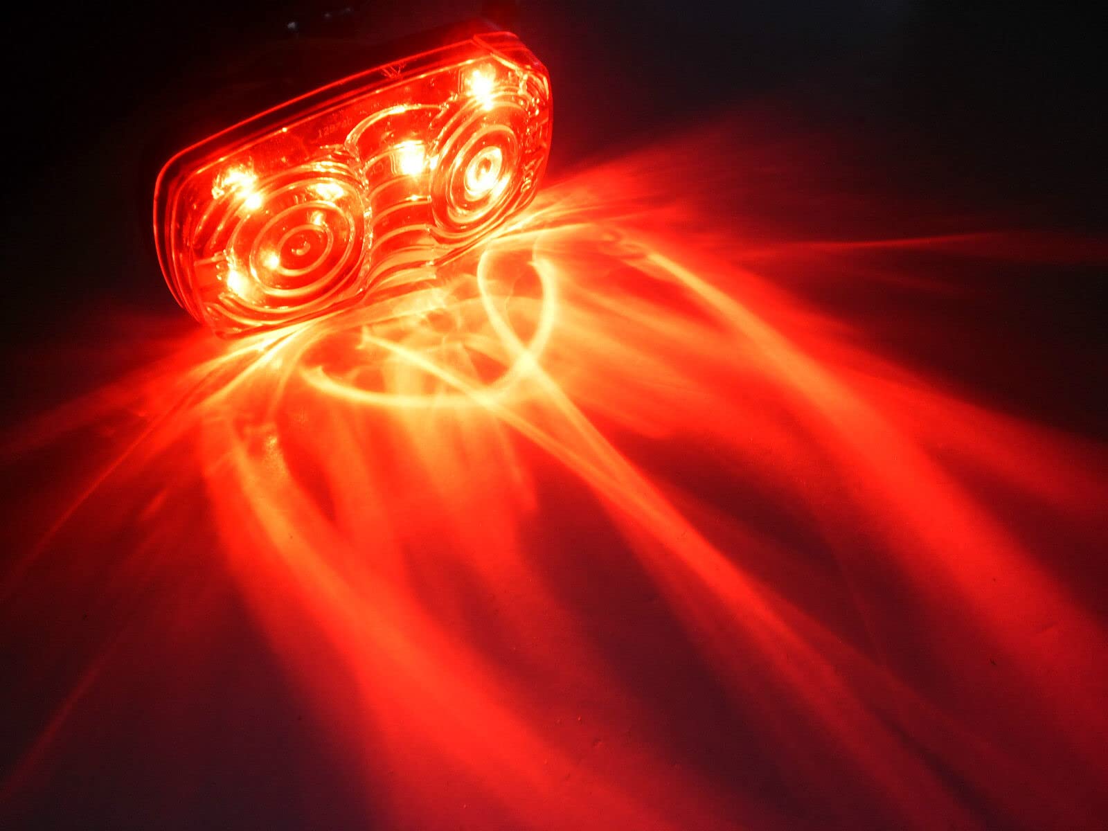 Everything for trailers, RVs and trucks and more - Bullseye 2 x 4 Double LED Red Clearance Marker Light Surface Mount (FS1XN-481)