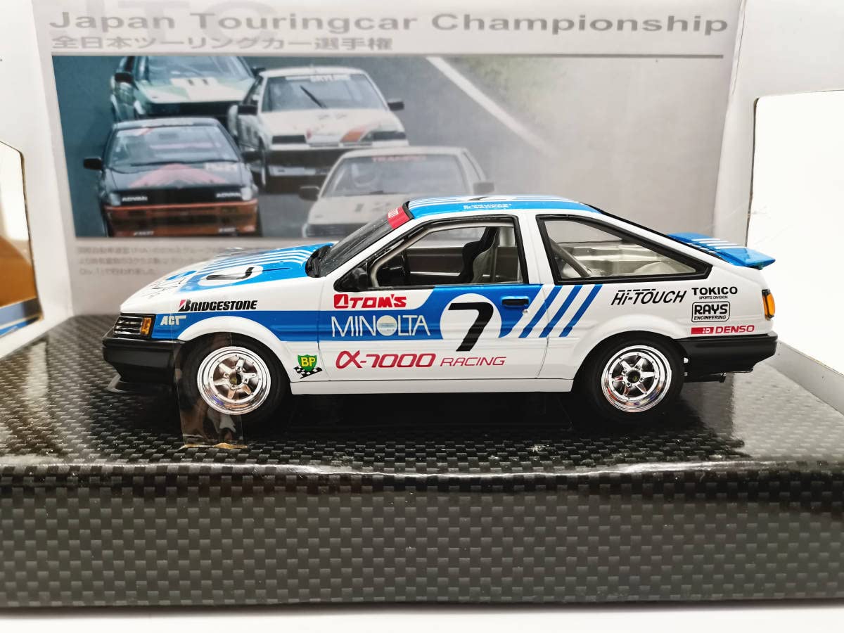 1/24 カローラレビン DISM Amazon | DISM 1/24 トヨタ カローラ レビン LEVIN #7 | ミニカー