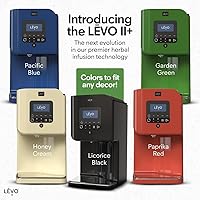 Vista 2 de LEVO II+ - Máquina de infusión de aceite de hierbas y tecnología de filtro - Extractor botánico, secadora de hierbas, descarboxilador e infusor