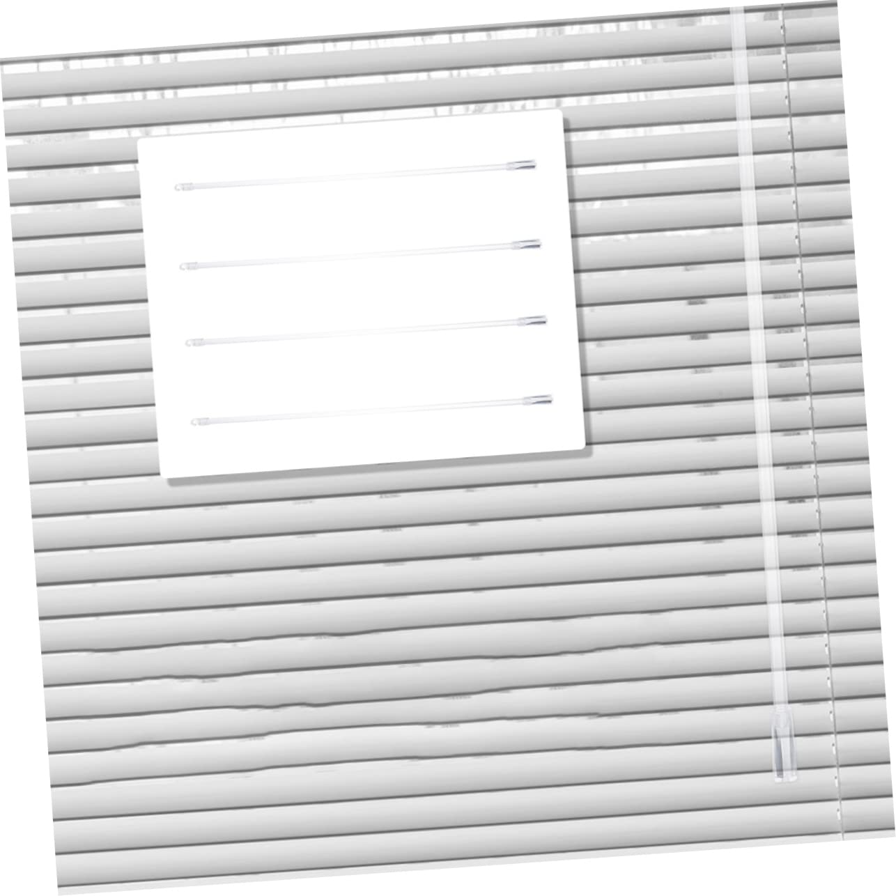 STOBAZA Long Blind Stick with Hook Easy Install Vertical Window Blind Wand for Blinds