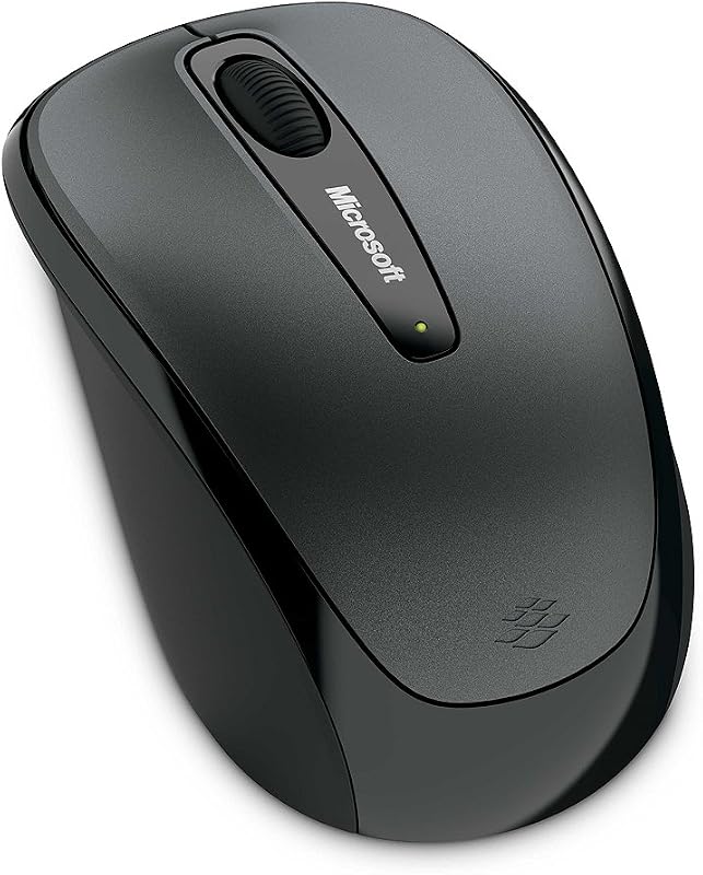 Microsoft Wireless Mobile Mouse 3500 for Business , Loch Ness Gray. Comfortable Ergonomic design, Wireless, USB 2.0 with Nano transceiver for PC/Laptop/Desktop, works with Mac/Windows Computers
