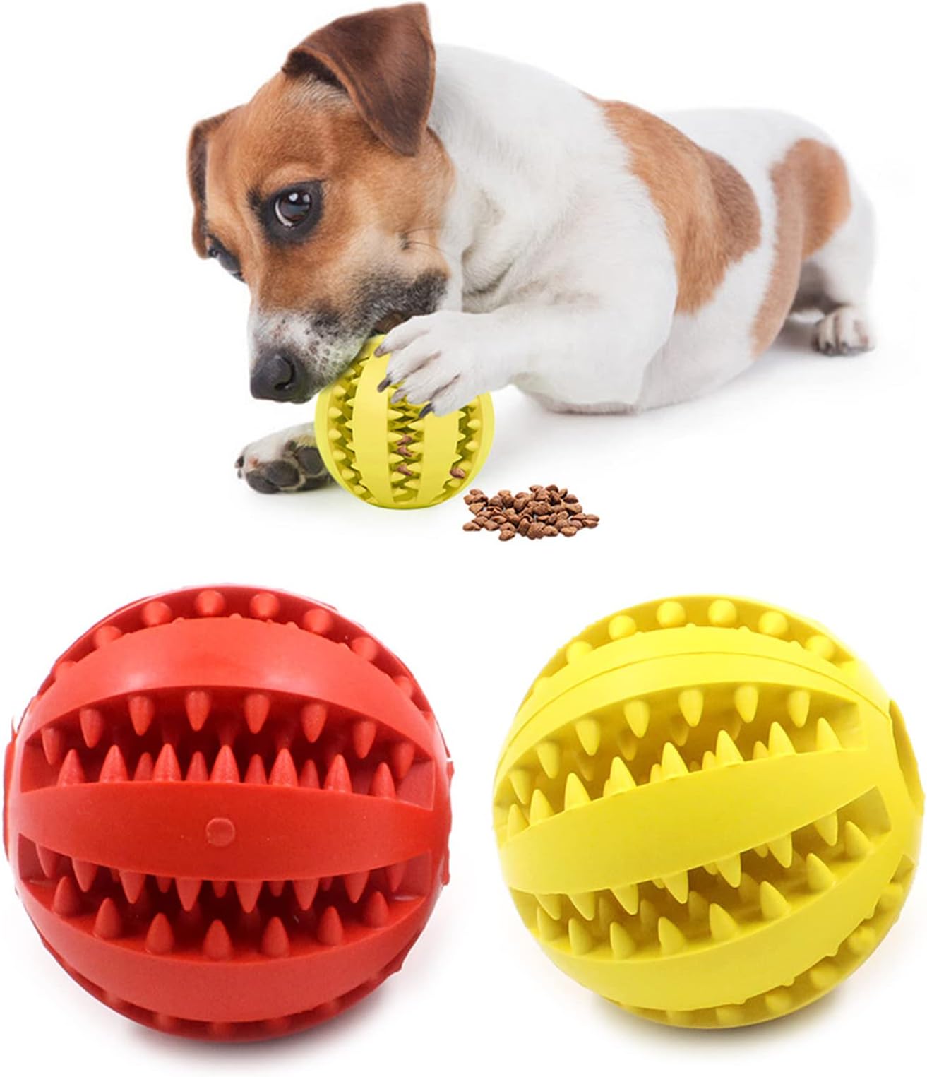 Ceprznvey Dog Toys, Soft Plush Chew Toy, Fruit Design Teether