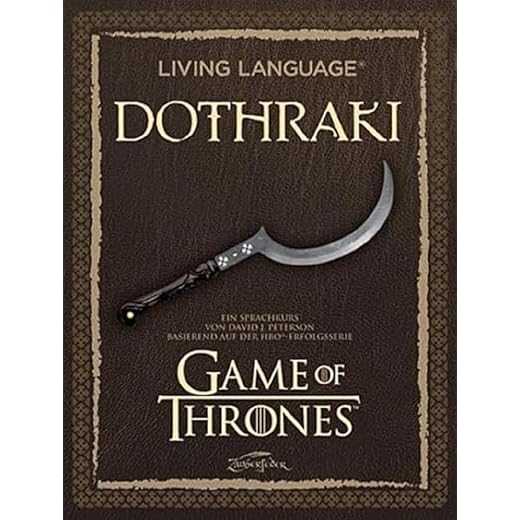 Living Language Dothraki. Lehrbuch + CD