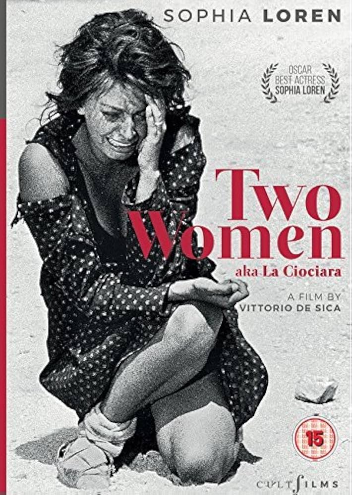 映画　DVD ふたりの女　ソフィア・ローレン　廃盤　レア　VHSではございません 映画DVD ふたりの女ソフィア・ローレン廃盤レアVHSではございません