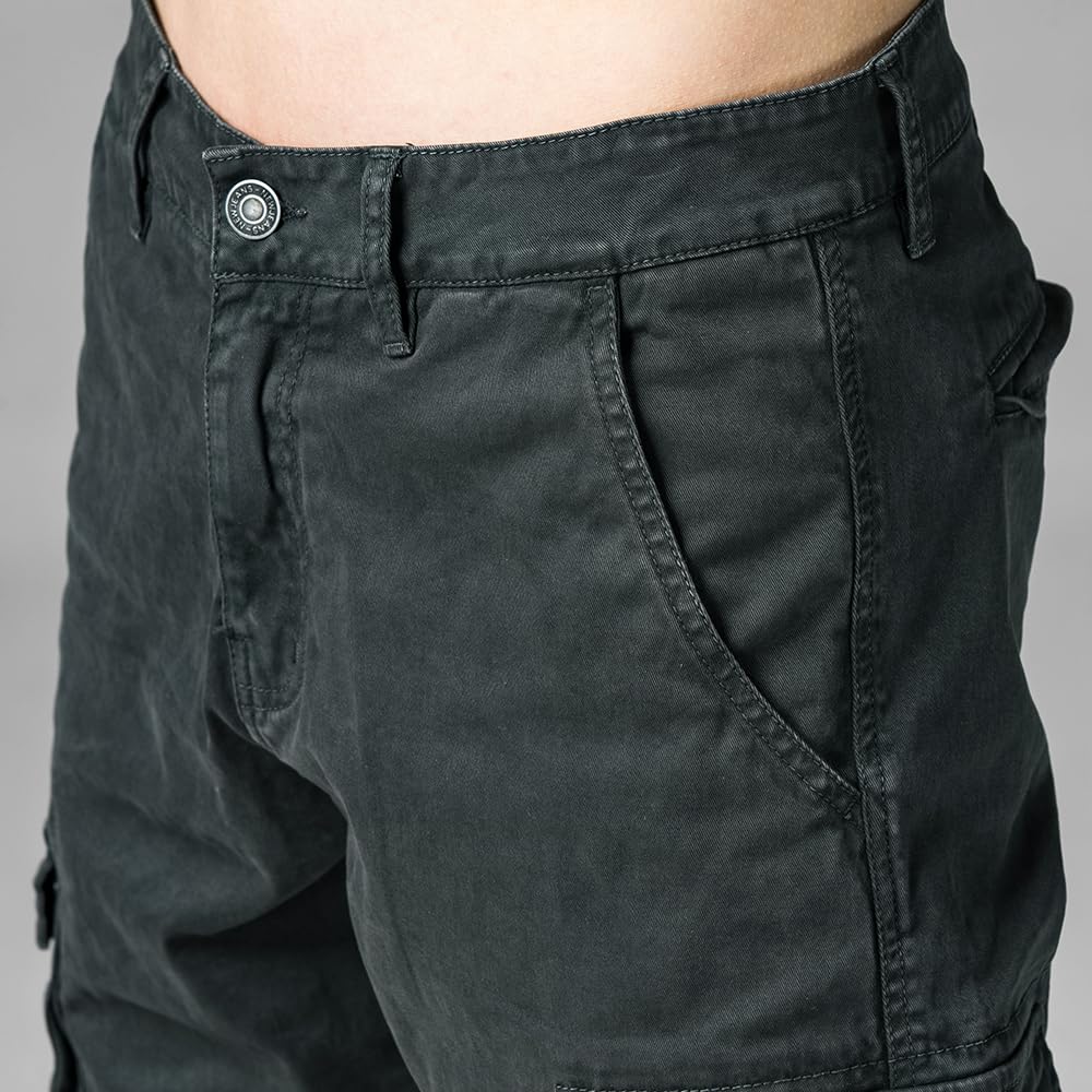 TONY BACKER Pantaloni Casual Uomo Pantaloni Cargo Uomo Pantalone Vintege G6551