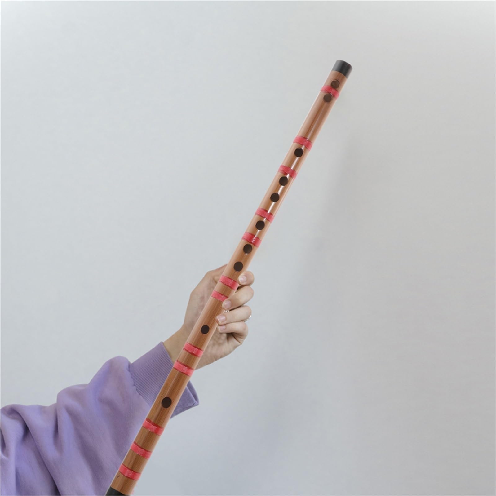 Instrument De Flûte En Bambou Flûte De Bambou Instrument Traditionnel Shakuhachi Pour Débutants Flûte De Bambou En Bois Pour Adultes Facile À Jouer(A)