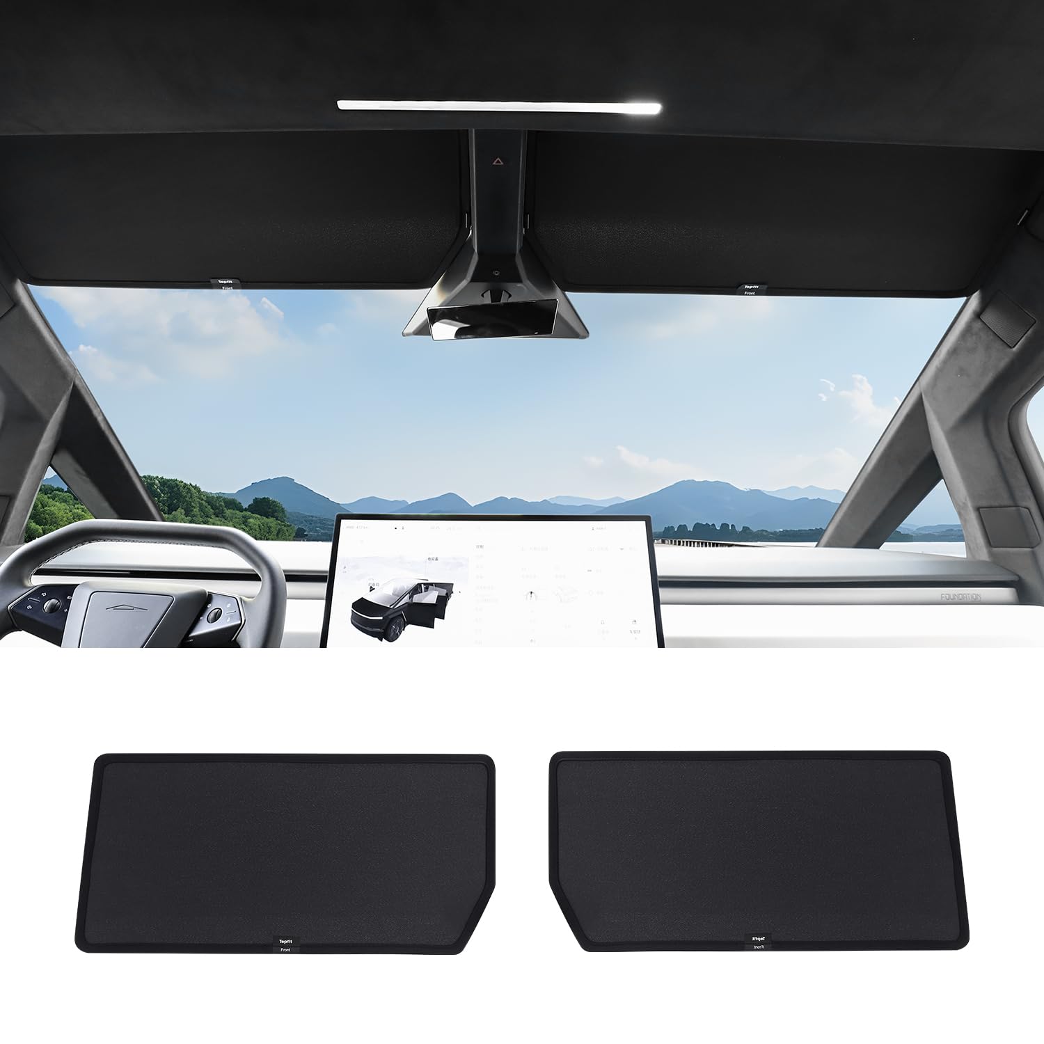 Photo 1 of TSELLER Cybertruck Windshield Sunshade