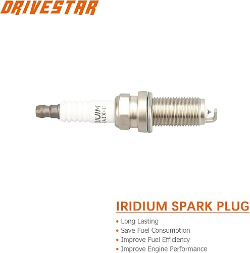 Miniatura 5 de DRIVESTAR Paquete de bobinas de encendido UF504 Bujías de iridio para Dodge Challenger Durango 2009-2019 Charger Magnum 2009-2020 para Chrysler 300