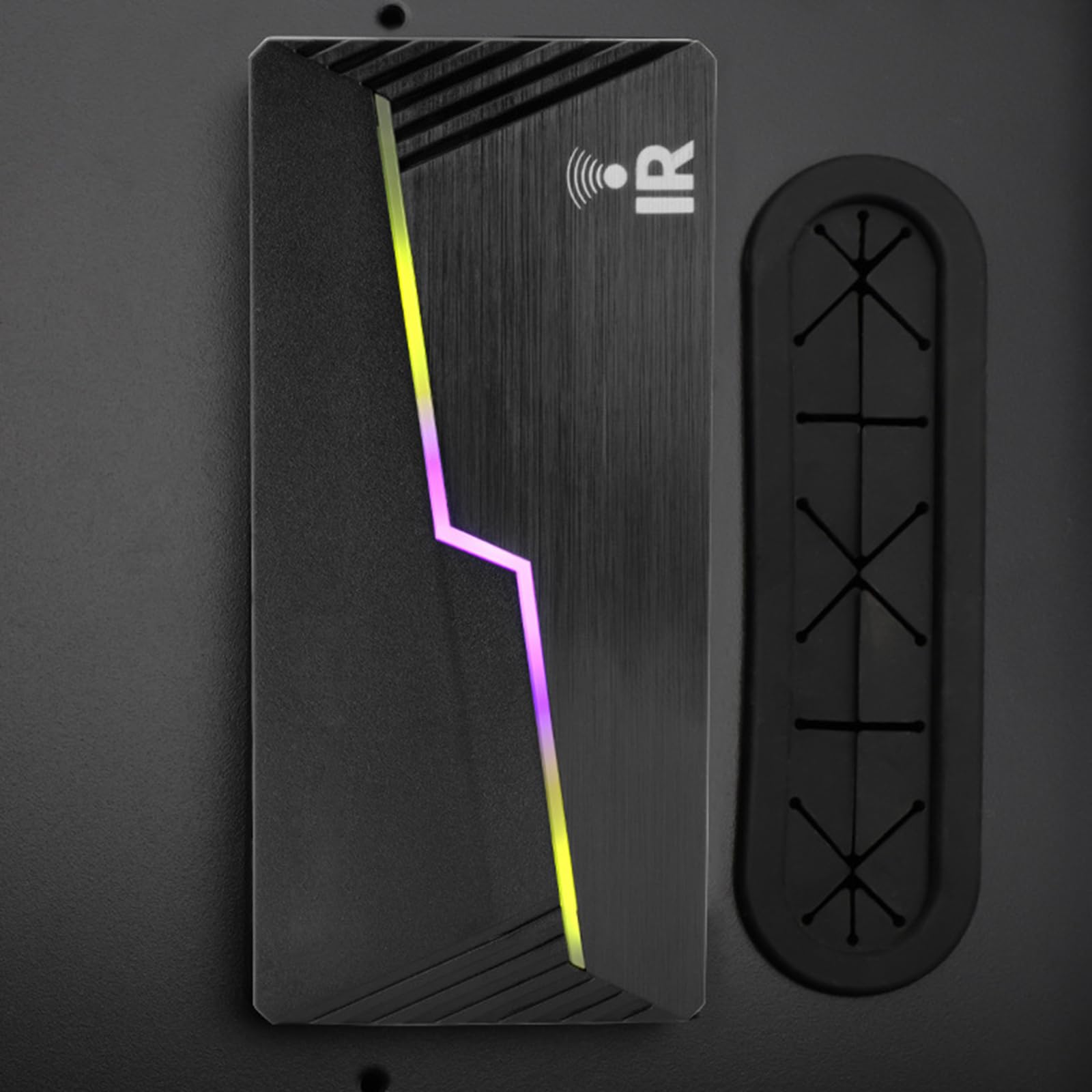 Channel 12 Port ARGB und PWMs Fan Hubs Controller mit Fernbedienungen für effizientes Kühlmanagement in Gaming ARGB und PWMS Cooling Fan Splitter