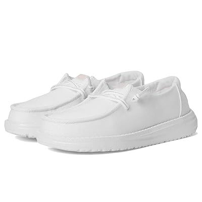 Hey Dude Kids Wendy Stardust (Little Kid/Big Kid) Girls Shoes White