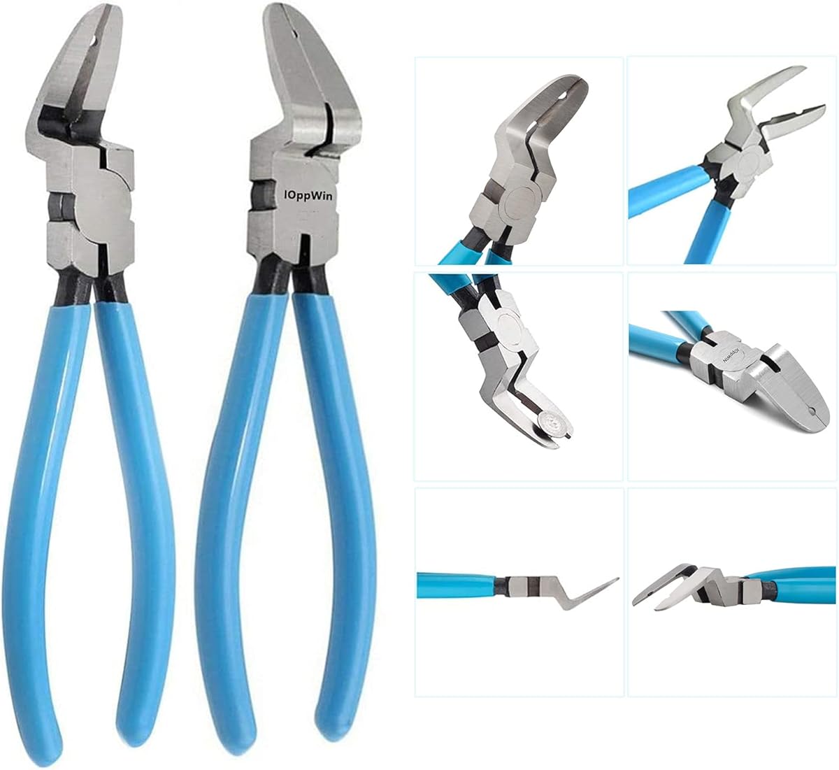 Panel Clip Pliers, Auto Trim Removal Fastener Plier Car Door Panel Clip Tools Plastic Rivets Pry Puller Adjustable Multipurpose Diagonal Cutting Pliers 1 Pcs