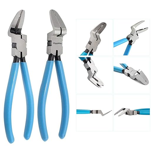 Panel Clip Pliers, Auto Trim Removal Fastener Plier Car Door Panel Clip Tools Plastic Rivets Pry Puller Adjustable Multipurpose Diagonal Cutting Pliers 1 Pcs