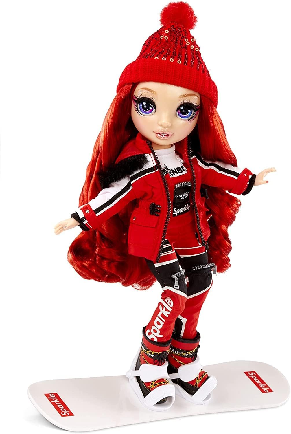 Fashion Winter Break Doll Ruby Anderson Red 30Cm, Rainbow High Fashion Winter Break Doll- Ruby Anderson (Red), 574286EUc