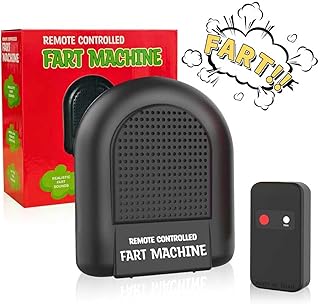 Fart Machine with Remote, Different Fart Realistic Sounds Prank Toys, Portable Pocket Size Farting Toy Controlled, April Fool's Day Jokes Gag Gifts, Halloween Day Fart Prank