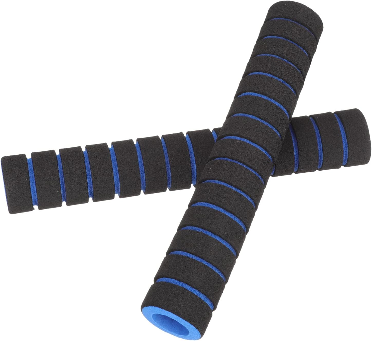 INOOMP 2pcs Kayak Paddle Grips Kayak Paddle Wrap Non- Slip Sponge Wraps Blister Prevention Kayaking Accessories for Take Apart Paddles Black Blue INOOMP 2pcs Kayak Paddle Grips Kayak Paddle Wrap Non- Slip Sponge Wraps Blister Prevention Kayaking Accessories for Take Apart Paddles Black Blue