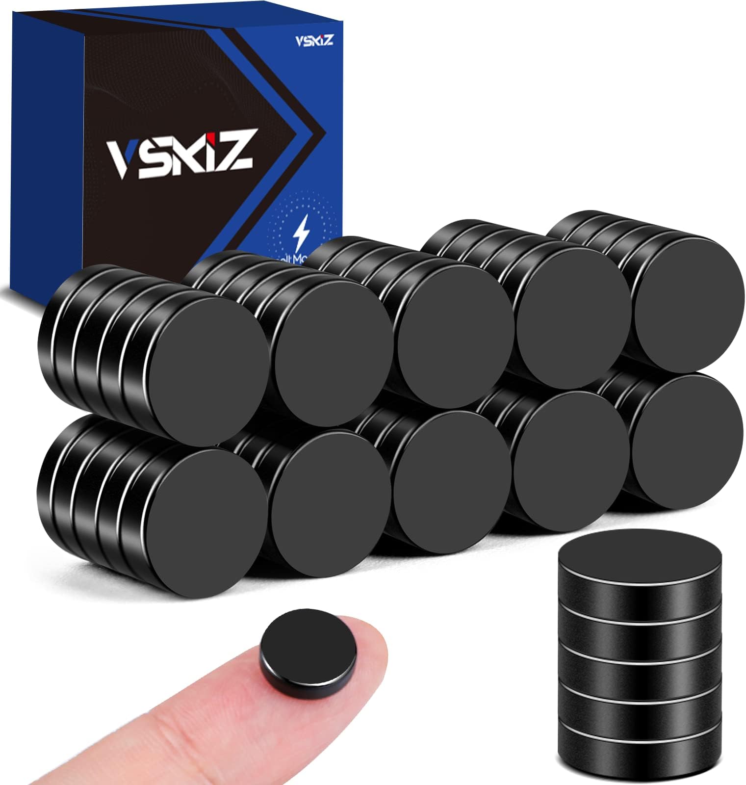 50 Pcs Refrigerator Magnets, Neodymium Fridge Magnet Rare Earth Magnets, Whiteboard Magnets for Crafts, DIY, Office