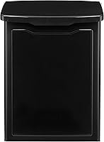 Vista 29 de Buzones arquitectónicos 2681B Buzón de pared Marina color negro, pequeño