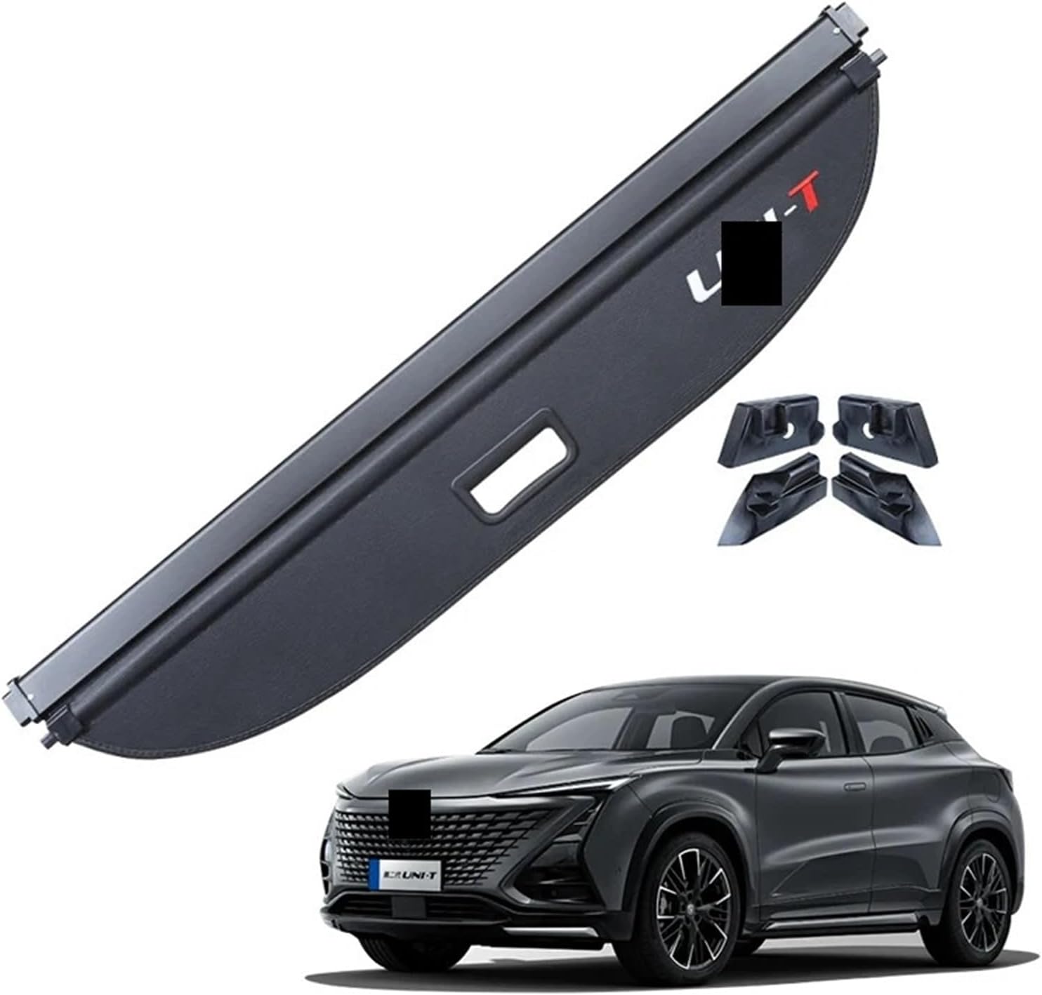 for Changan UNL-T 2020 2021 2022 Retractable Trunk Cargo Cover Parcel Rack Waterproof Anti-Peeping Shade Auto Accessories