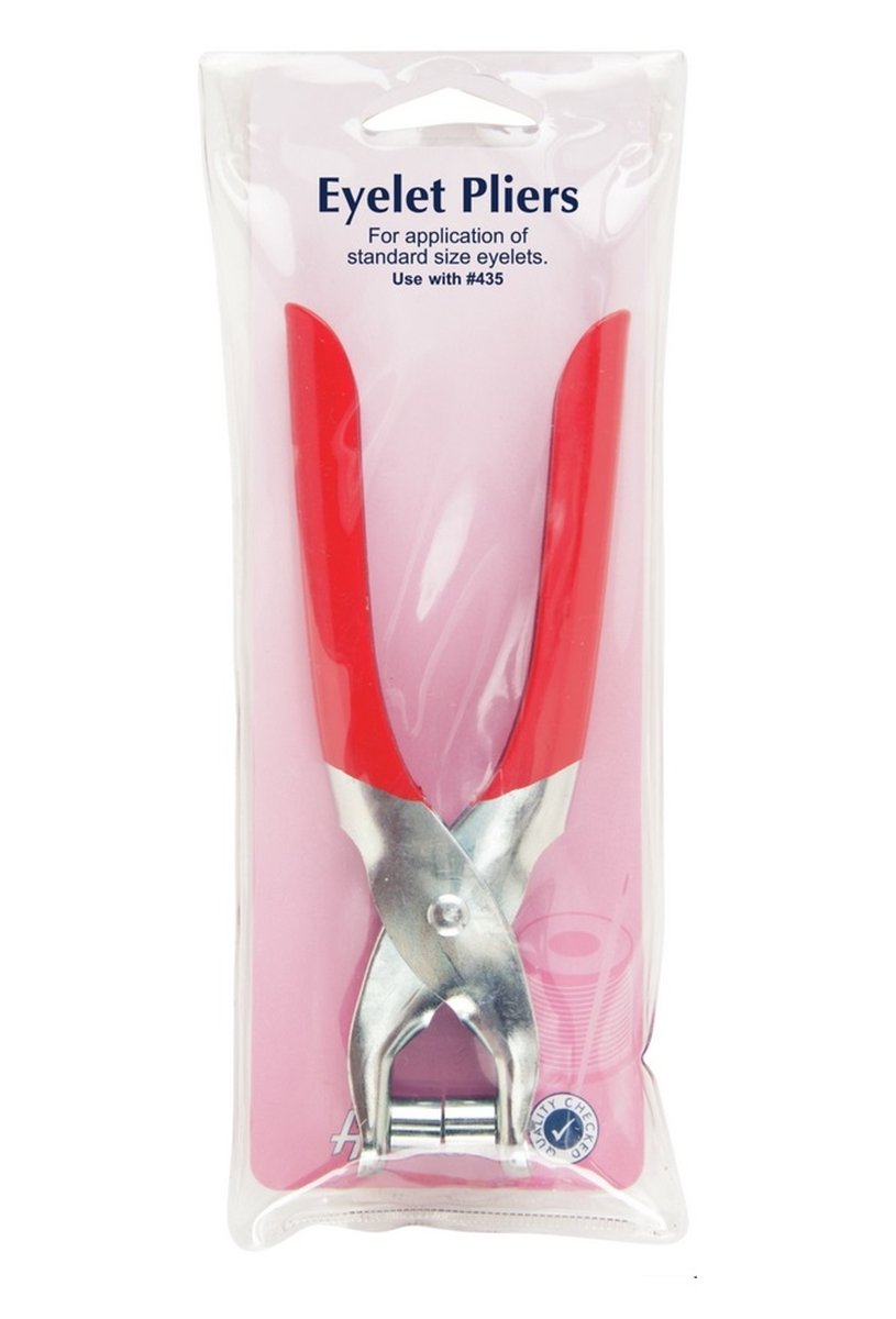 Hemline Red Eyelet Pliers