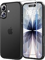 Vista 80 de TAURI Funda magnética 5 en 1 diseñada para iPhone 14 para iPhone 13, [compatible con MagSafe] con 2 protectores de pantalla + 2 protectores de lente