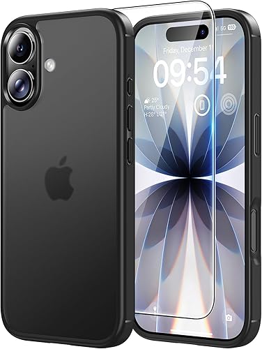 Miniatura 67 de TAURI - Funda a prueba de golpes para iPhone 15 Plus de 6.7 pulgadas, 3 en 1, no se pone amarilla, con 2 protectores de pantalla, protección