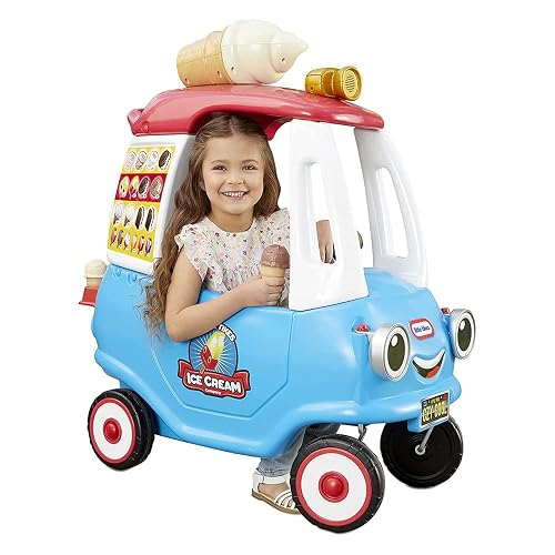 Little Tikes Cozy Ice Cream Truck, Coupe Ride On Car,