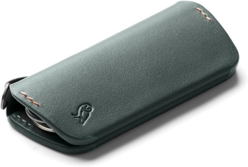 Key Cover Plus – Third Edition (Leather key holder, holds 4 – 8 keys)