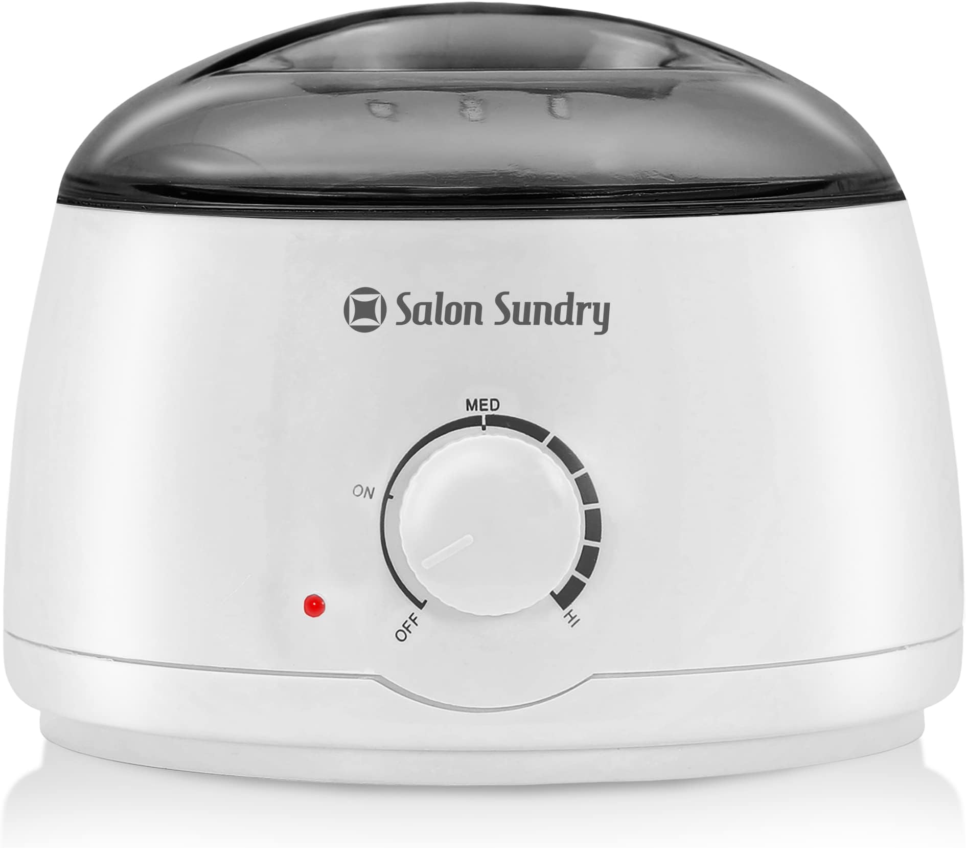 Salon Sundry Portable Electric Hot Wax Warmer Machine for Hair Removal - Black Lid