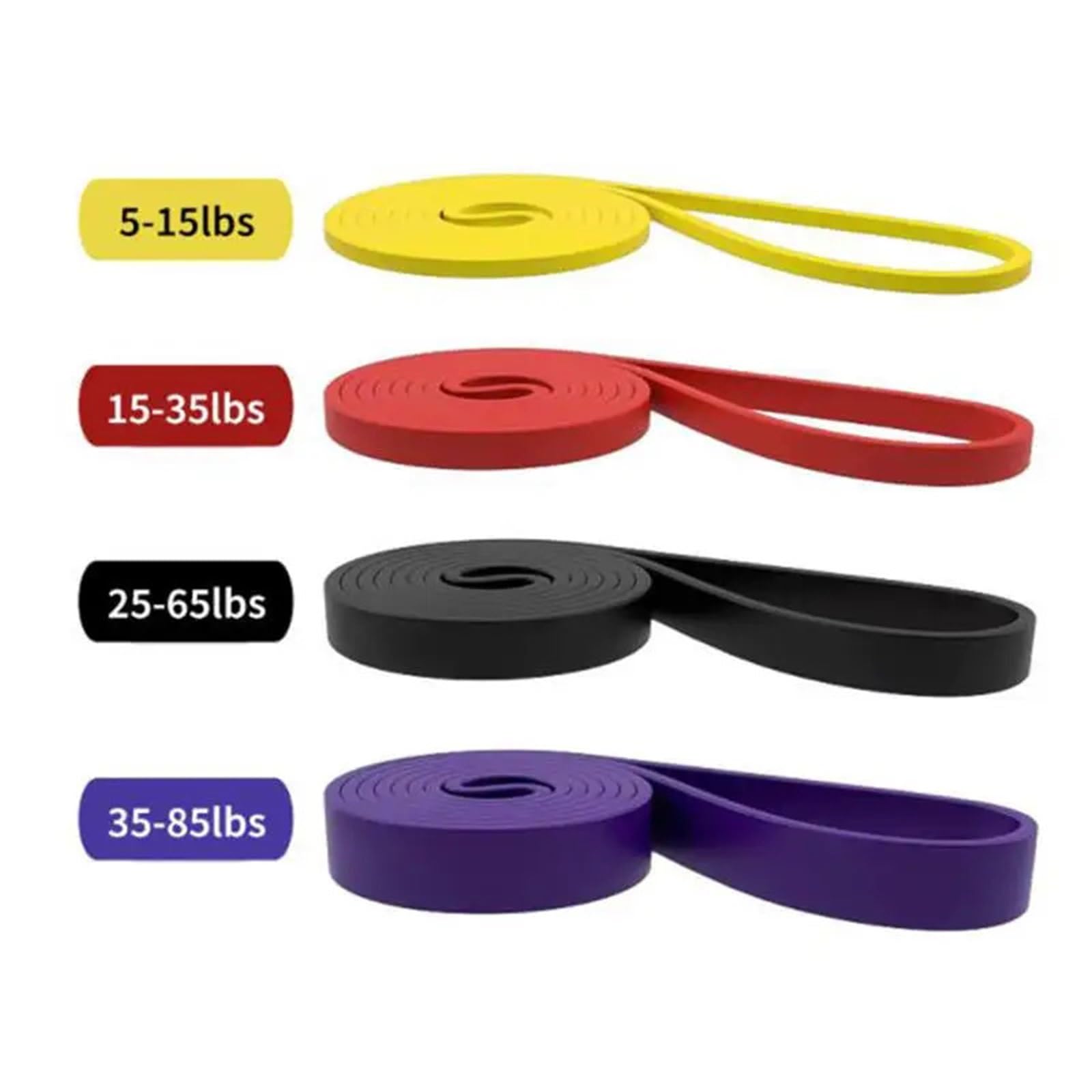 Gomas Elasticas Musculacion Banda De Resistencia | For ejercicios de pilates, fitness y escultura. Cinturón deportivo elástico